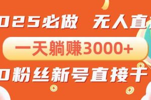 （13950期）抖音小雪花无人直播，一天躺赚3000+，0粉手机可搭建，不违规不限流，小…