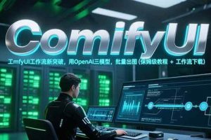 （15191期）ComfyUI工作流新突破，用OpenAI三模型，批量出图(保姆级教程+工作流下载)