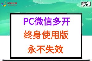 （15335期）PC微信多开终身定制版，超级简单，几行代码搞定，永不失效