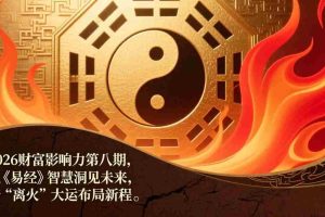 （17418期）2026财富影响力第八期，以《易经》智慧洞见未来，借“离火”大运布局新程