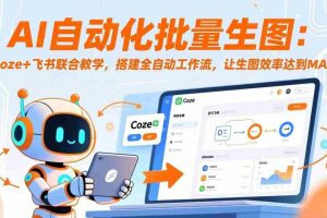 （17575期）AI自动化批量生图：Coze+飞书联合教学，搭建全自动工作流，让生图效率达到MAX