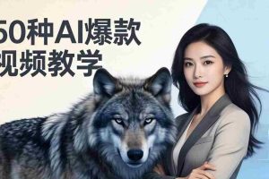 （17815期）50种AI爆款视频教学：影视级古诗词+治愈萌宠+山海经蛟龙，高阶宝典商业落地