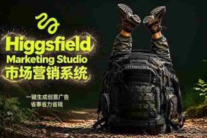 （18457期）AI广告工作流实战：从脚本到画面用Higgsfield完成，商家也能做品牌视频，省万元成本！附提示词